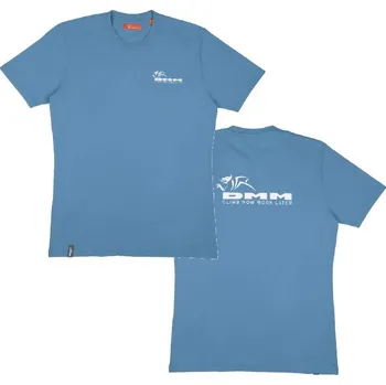 Pánské tričko Triko DMM CLIMB NOW WORK LATER - modrá L