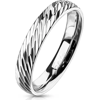 Prsten Šperky4U Ocelový prsten - velikost 49 - OPR1832-49