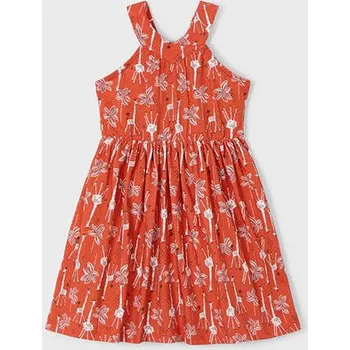 Dívčí šaty dětské letní šaty se žirafami Mayoral 3938-40 velikost 122