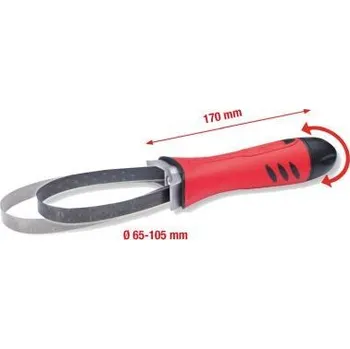 Olejový filtr KS TOOLS Klíč na olejové filtry, Ø 65–105 mm, 155.5005