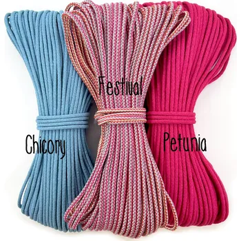 Příze VEĽKÁvlna VEL'KÁ vlna šňůry na šití 6mm Festival