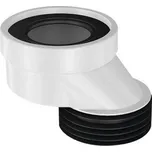 Bruckner - WC manžeta pevná, excentrická černá/bílá