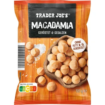 TRADER JOES Makadam 125g