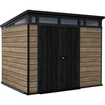 Keter PENT Signature HORIZONTAL domek 9x7 - ASHWOOD