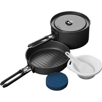 Kempingové nádobí Fire Maple Kompaktní sada na vaření FEAST 1, černá