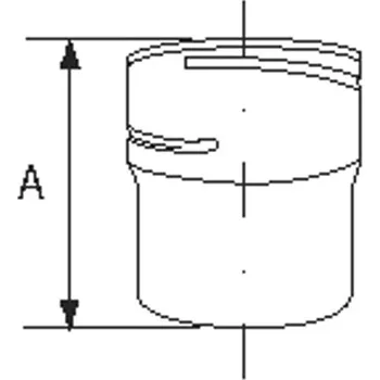Kouřovod Přechodka Almeva pevná / flex do EW hrdla IFG / 250