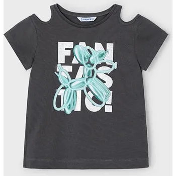 dětské tričko s průstřihy na ramenou Mayoral 3056-23 velikost 122