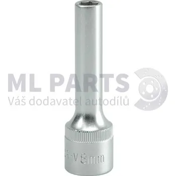 Autodílna nasadka 1/2" 8mm 6-kąt. długa