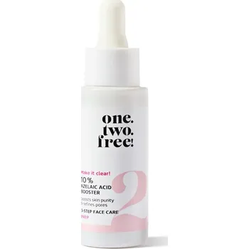 Pleťové sérum one.two.free! - 10% AZELAIC ACID BOOSTER Rozjasňující séra 20 ml unisex