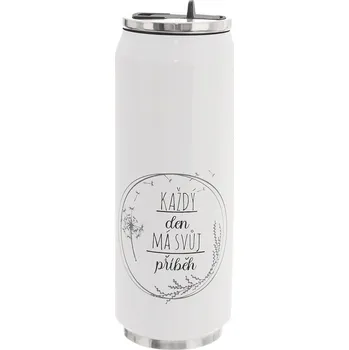 Termoska Termoska plechovka KAŽDÝ DEN 0,5 l (akční sada 2 ks)