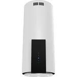 Ostrůvkový odsavač par Guzzanti ORW White Glass