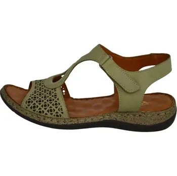 Dámské sandále Obuv dámská letní PEON BS/49325-9 zelená (Dámské sandály)