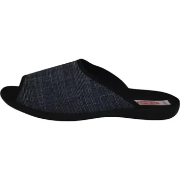 Pánské pantofle Obuv pánská ROGALLO 29459 modrá kostka (Pánská domácí obuv)