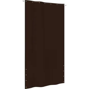 Markýza vidaXL Balkonová zástěna hnědá 140 x 240 cm oxfordská látka