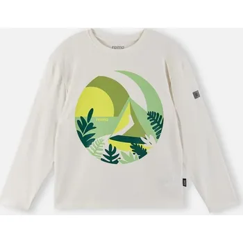 Pánské tričko Reima triko Long sleeve T-shirt Inista 2025 Bílá 164 Dětské