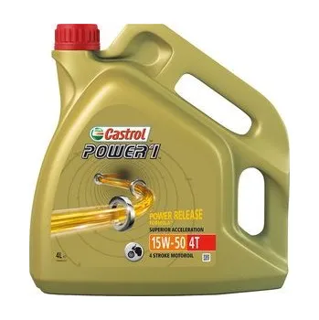 Auto-moto CASTROL Motorový olej Power 1 4T 15w50 4L CASTROL 15044F
