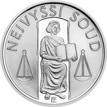 ČNB Stříbrná mince 100 Kč Nejvyšší soud | 2025 | Proof | 9 g