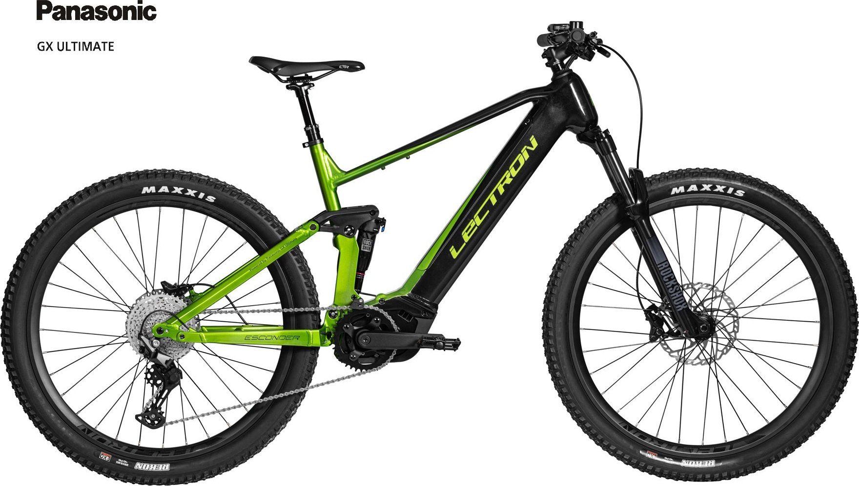 Lectron Esconder FSX 29" 20 Ah 2025 Barva: Zelená, Velikost: L (19") - výška postavy od cca 176cm do cca 189 cm
