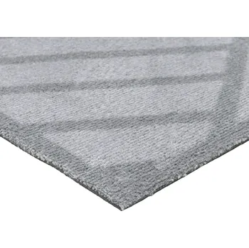Rohožka Turtle® Mat Absorpčná rohožka do domácnosti - Rayas grey Rozmer: 50x75 cm