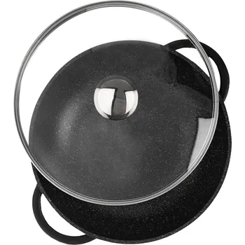 Pánev Pánev GRANDE Wok s poklicí pr. 32 cm (akční sada 2 ks)