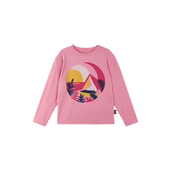 Pánské tričko Reima triko Long sleeve T-shirt Inista 2025 Purpurová 134 Dětské