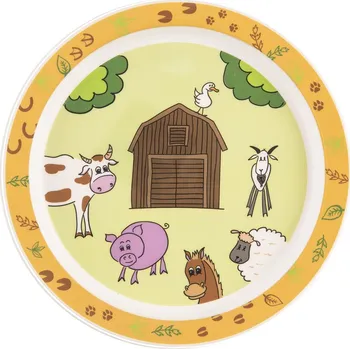 Talíř Mělký dětský talíř farma pr. 21,5 cm (akční sada 6 ks)