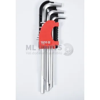 klucze HEX 9cz. 1,5-10mm dł. ..