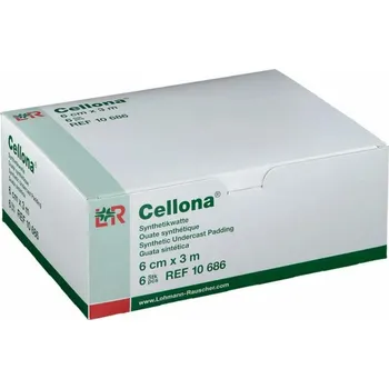 Vata Lohmann & Rauscher Cellona vata pod tuhé obvazy 6 cm x 3 m 6 ks