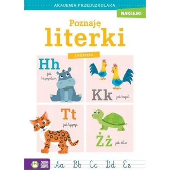 Bystrá hlava Akademia przedszkolaka. Poznaję literki. Zwierzęta - praca zbiorowa