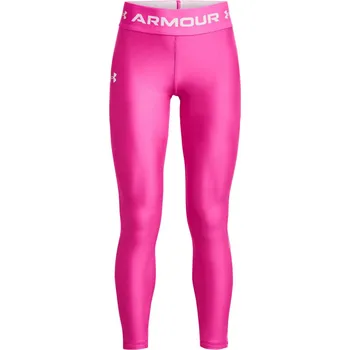 Dámské oblečení Dětské Legíny UNDER ARMOUR ARMOUR LEGGING 1373954-652 – Růžová 122-127