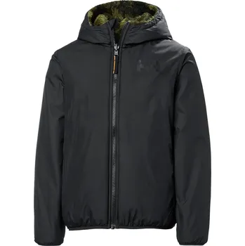 Dětská Zimní prošívaná bunda HELLY HANSEN JR CHAMP REVERSIBLE JACKET 41736_991 – Černá 164