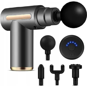 Masážní přístroj MASÁŽNÍ PISTOLE MASÁŽNÍ PŘÍSTROJ NA KRK, TĚLO, ZÁDA, ŠÍJI, NOHY MASSAGE GUN PRO