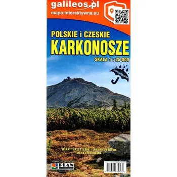 Cestování Mapa - Polskie i Czeskie Karkonosze 1:25 000 - praca zbiorowa [PL] (2025, Laminovaný, Plan)