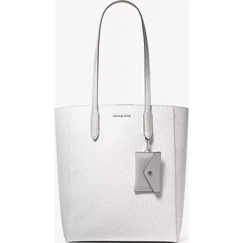 Kabelka MICHAEL KORS dámská kabelka, tote Vincent bílá se stříbrným logem