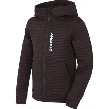 Chlapecká mikina Husky Dětská mikina s kapucí Anara K black