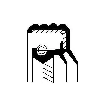 Těsnění motoru Těsnicí kroužek hřídele, hřídel převodovky CORTECO 01032053B