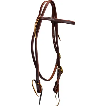 Platinum Pro Uzdečka westernová Single Buckle Platinum Pro, COB/FULL, dark oil