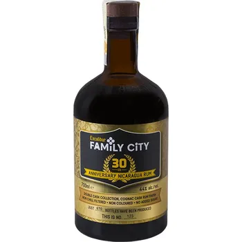 Rum Excalibur Family City Anniversary 30th 44% 0,7 l