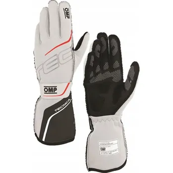 Moto rukavice Rukavice OMP Tecnica '25 černo-bílé S