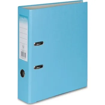 Segregator A4-75mm dźwig. z listwą Biznes błękitny, VauPe