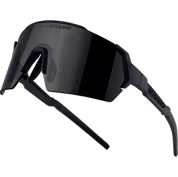 cyklistické brýle brýle FORCE ELECTRA černé, černé zrc. sklo