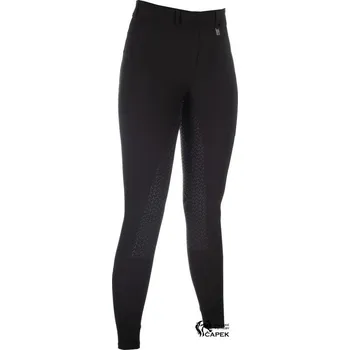 Jezdecké kalhoty Legíny HKM -AMALFI- - Černá - 36