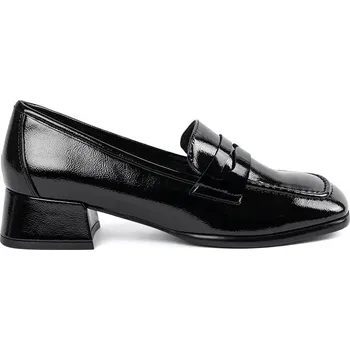 Dámské polobotky Černé dámské lakované polobotky PB238B/LAK Velikost: 37