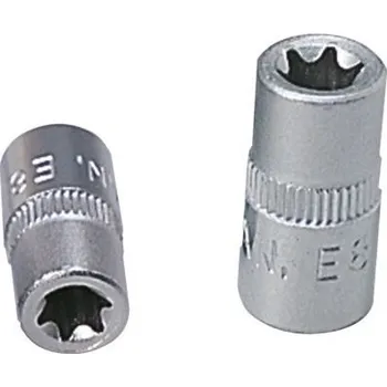 KS Tools Nástrčný ořech 1/4", profil Torx-E, E7 911.4316
