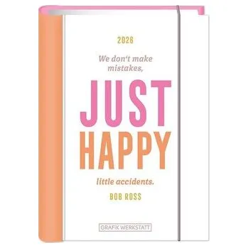 Terminplaner 2026 Just happy - Grafik Werkstatt