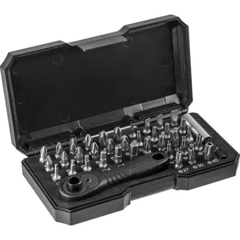 Bit Šroubovací bity s držákem, sada 38 ks 06-105 NEO TOOLS