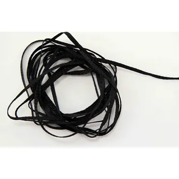 Lacetka - černá - šířka 0,3 cm