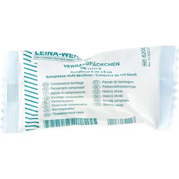 Leina Werke Obvaz hotový 10 cm x 12 cm dle DIN 13151-G