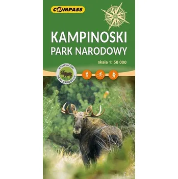 Cestování Mapa - Kampinoski Park Narodowy 1:50 000 - praca zbiorowa [PL] (2025, Compass)