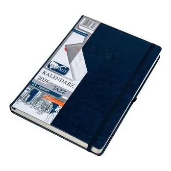 Diář Kalendarz 2026 A4 dzienny Jazz granatowy